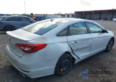 2015 Hyundai Sonata Se from USA, damaged, VIN 5NPE24AFXFH210658